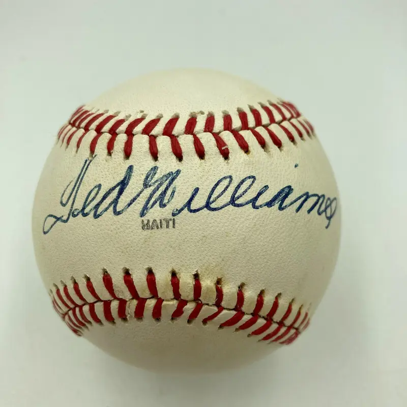 Ted Williams Signed Official 1983 All Star Game Signed Baseball JSA COA