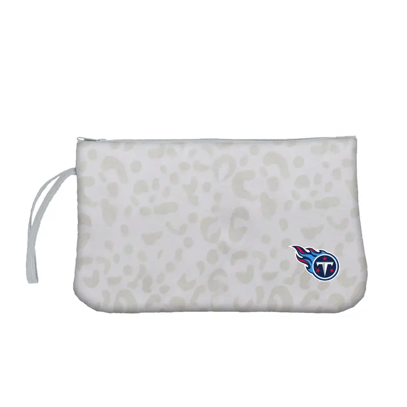 Tennessee Titans Leopard Print Wristlet