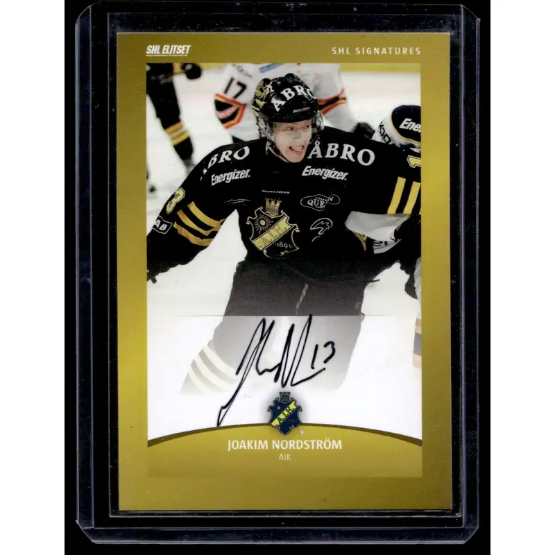 2011-12 SHL Signatures - Joakim Nordstrm
