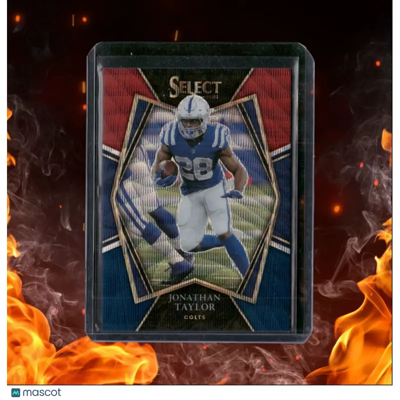 2021 Panini Select Jonathan Taylor Tri-Color Wave Prizm 130/199 #116