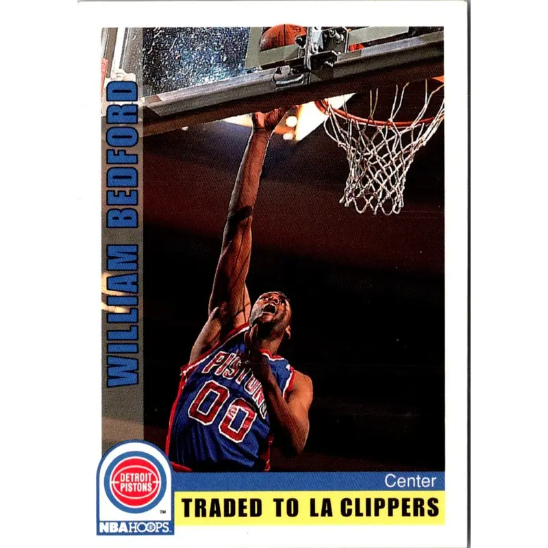 1992 Hoops William Bedford #63