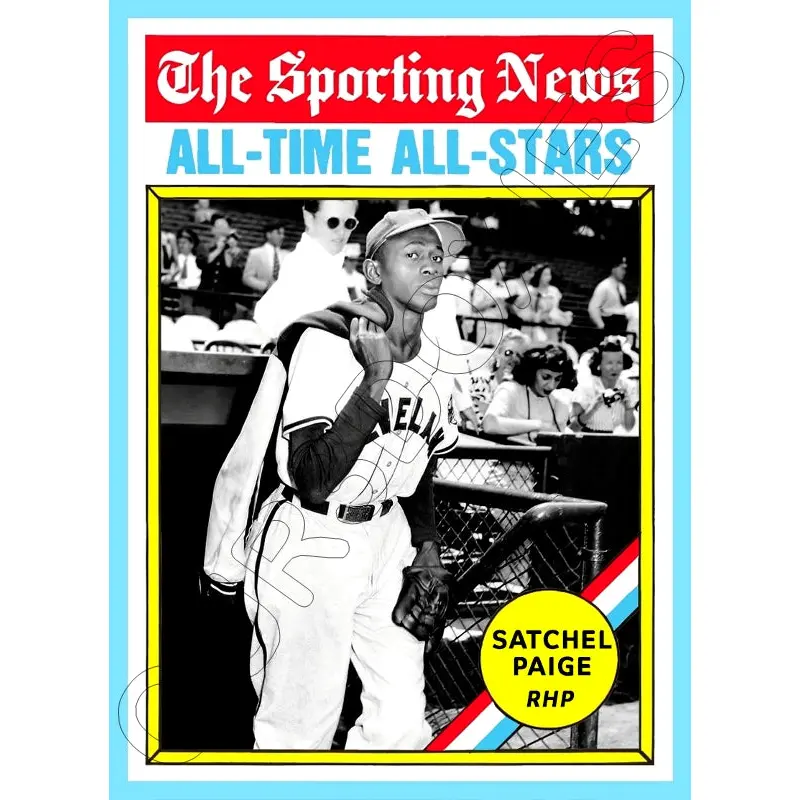 Satchel Paige 1976 Topps AS Custom Card - 4870