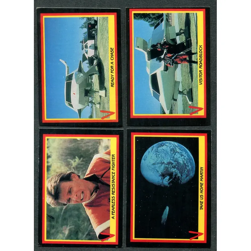 1984 Fleer "V" Complete Set (66) NM/MT
