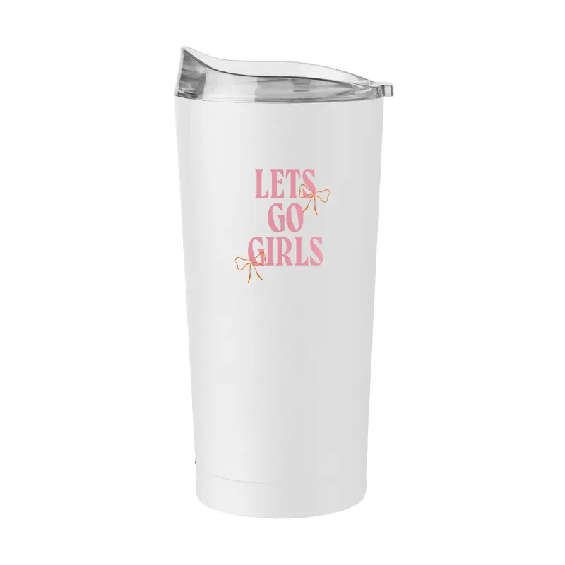 Just A Girl Lets Go Girls 20oz Powder Coat Tumbler