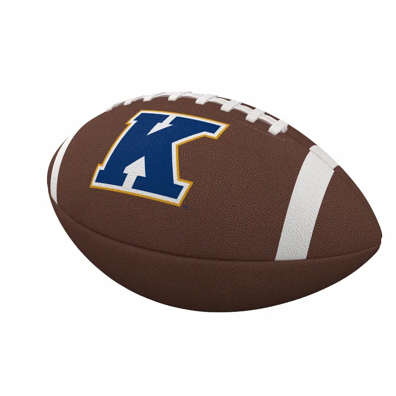Kent State Team Stripe Official-Size Composite Football