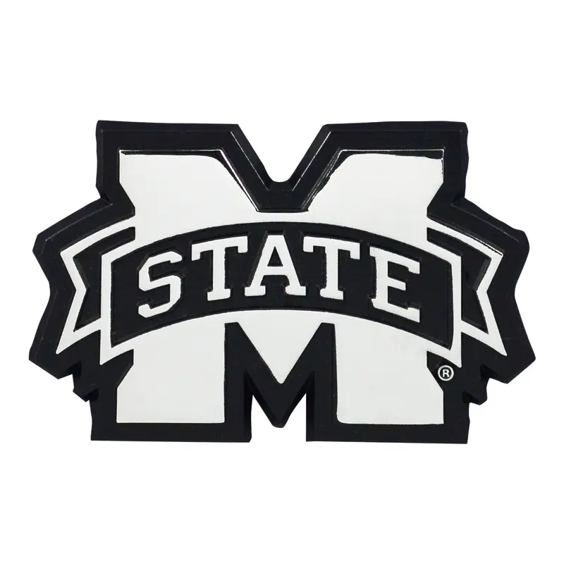 Mississippi State University Chrome Emblem