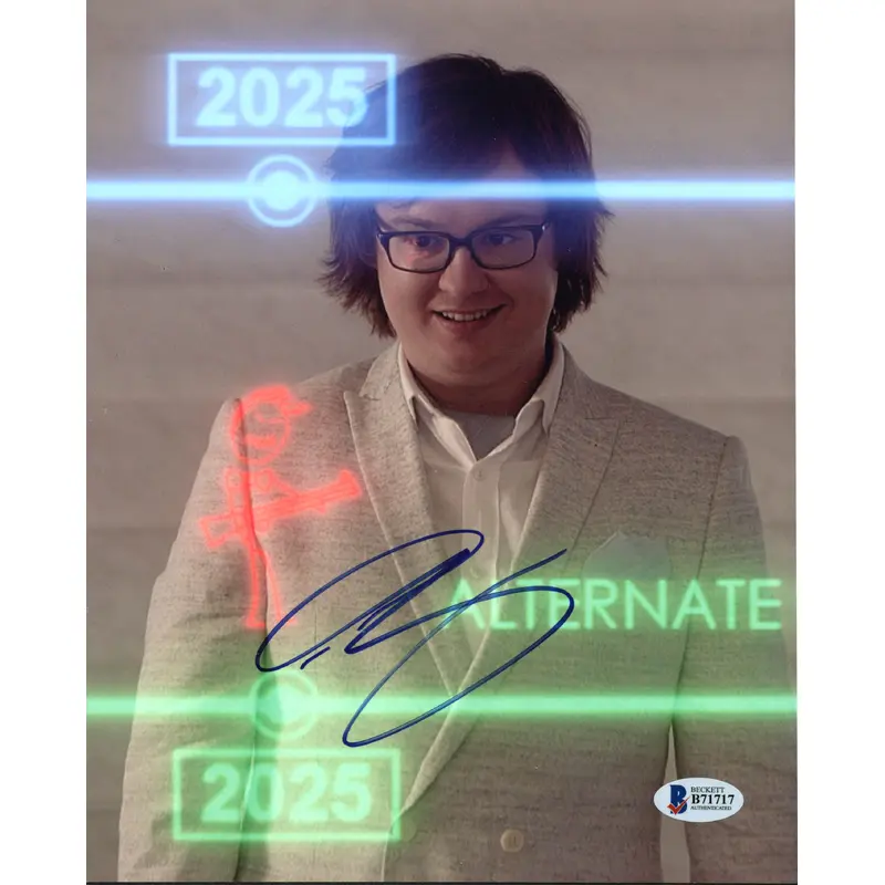 Clark Duke Hot Tub Time Machine Authentic Signed 8X10 Photo BAS #B71717