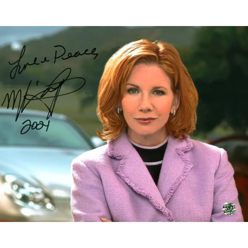Melissa Gilbert Little House on the Prairie Signed 8x10 Photo WWA #030435