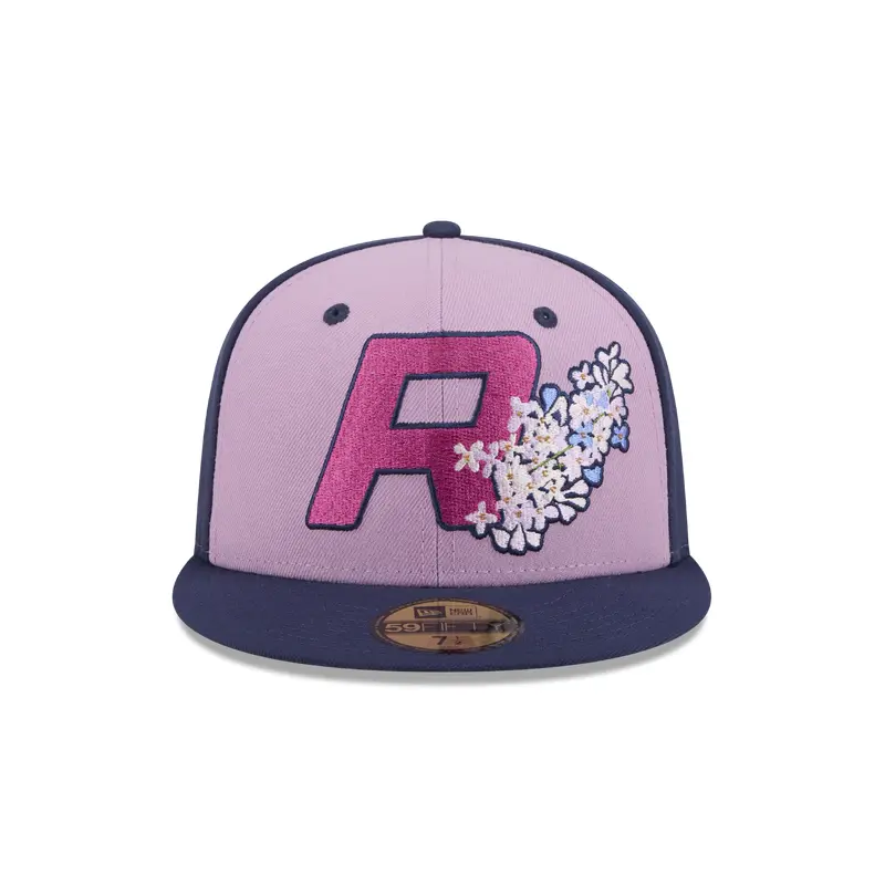 Rochester Red Wings ROC the Lilac 5950 Fitted Cap