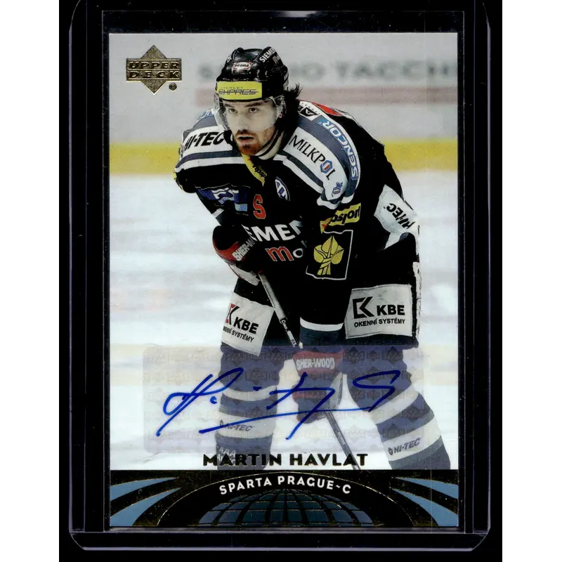 2004-05 Upper Deck All-World Edition - Autographs - Martin Havlat #11
