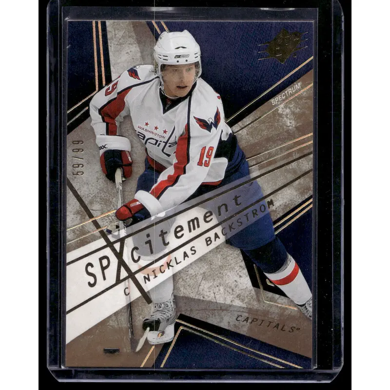 2008-09 Upper Deck SPx - SPXcitement - Spectrum - Nicklas Backstrom #X46 /99