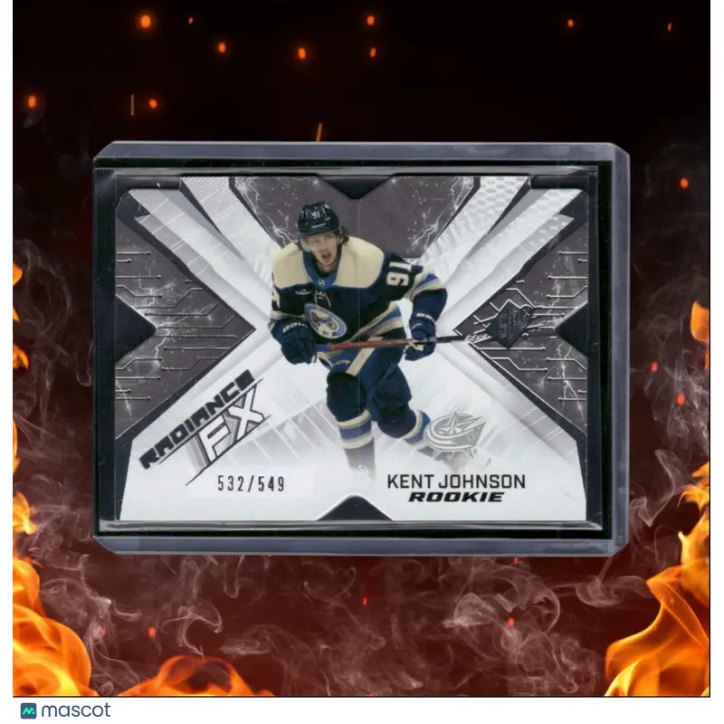 2022-23 Upper Deck SPx Kent Johnson Radiance FX Rookie 532/549 #RFX-71