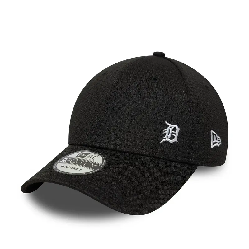 Detroit Tigers MLB Flawless Mesh Black 9FORTY Adjustable Cap