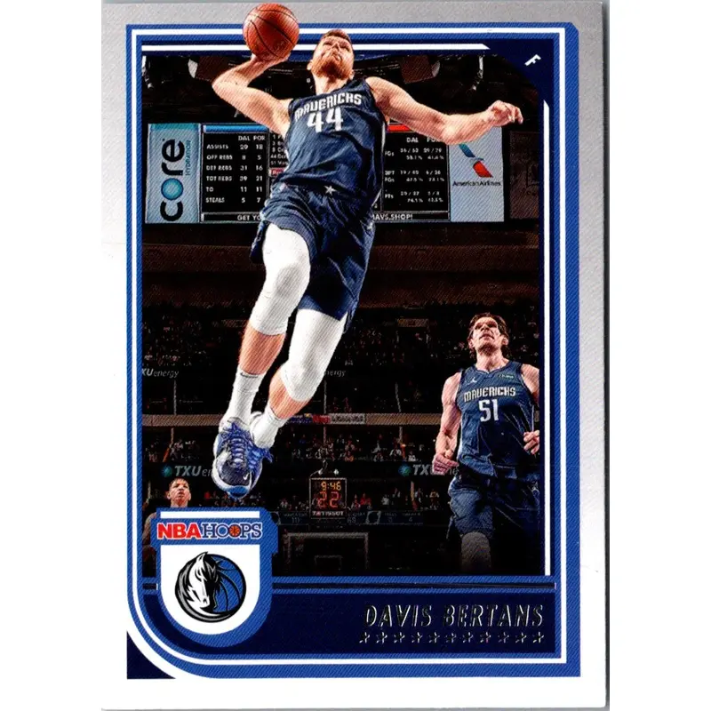 2022 Hoops Blue Davis Bertans #125