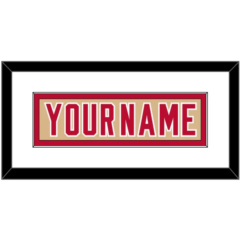 Denver Nameplate - Alternate Gold - Single Mat 1