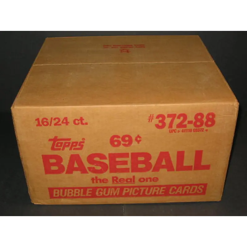 1988 Topps Baseball Cello Case (16 Box)