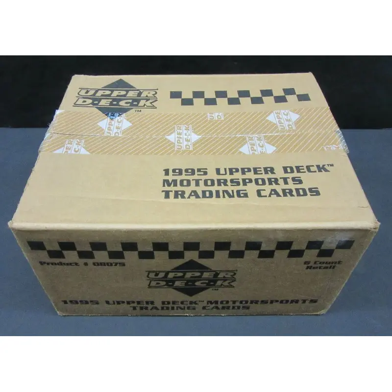 1995 Upper Deck Racing Race Cards Series 1 Case (Retail) (6 Box)