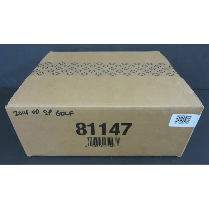 2014 Upper Deck SP Authentic Golf Case (Hobby) (12 Box)