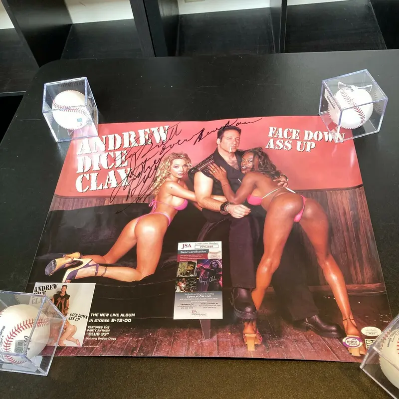 Andrew Dice Clay Signed Autographed Huge 18x21 Photo Poster With JSA COA