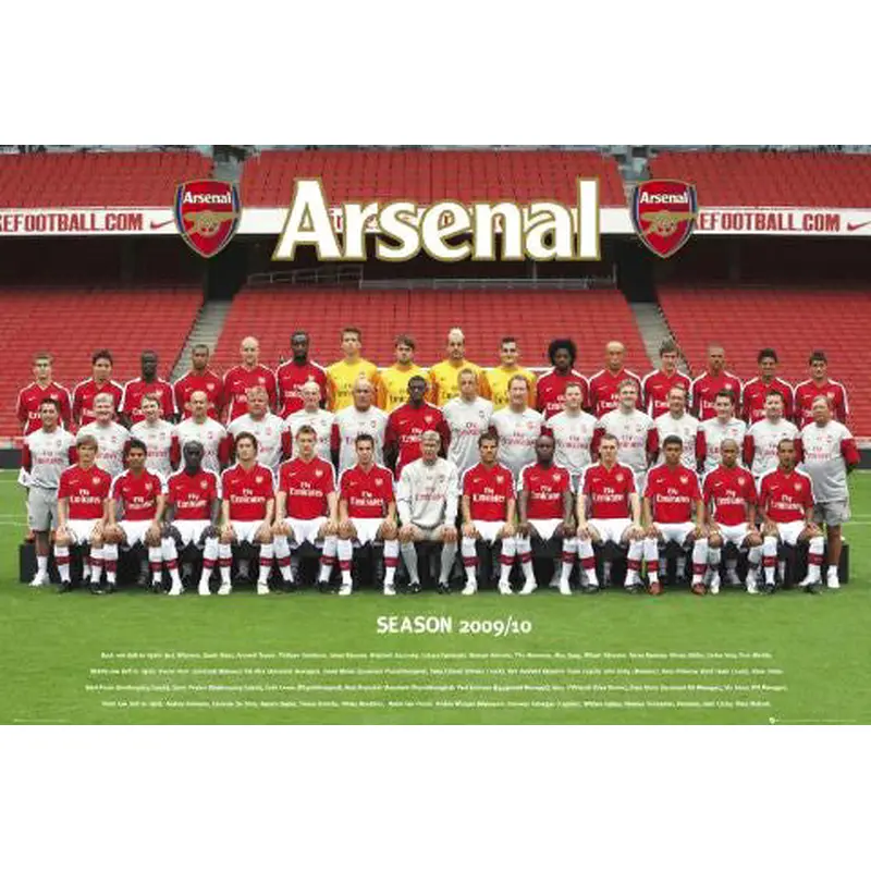 Arsenal FC Official Team Portrait 2009/10 - GB Eye