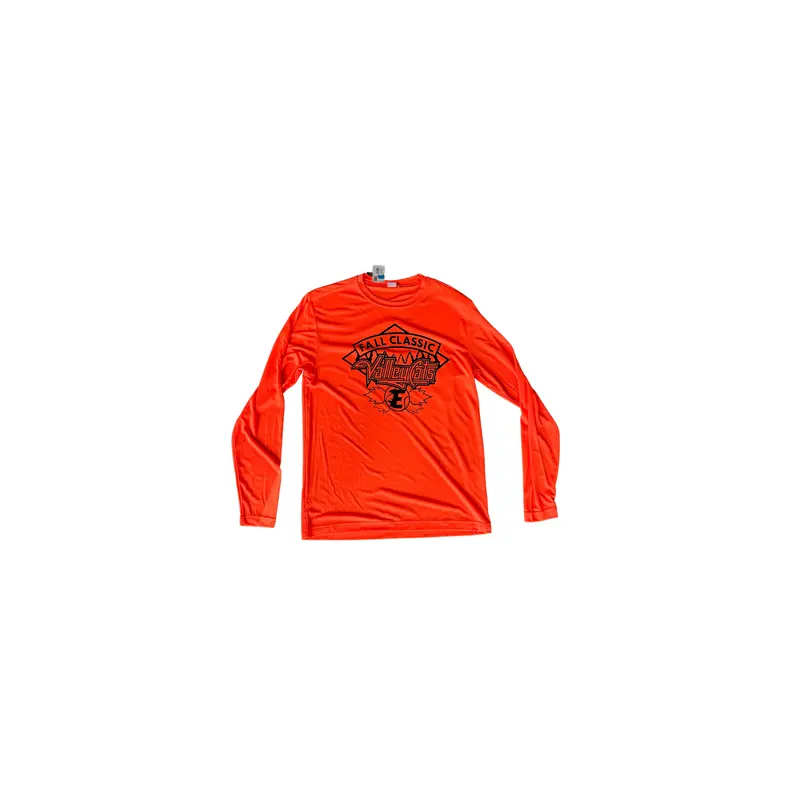 ValleyCats Fall Classic Orange Long Sleeve