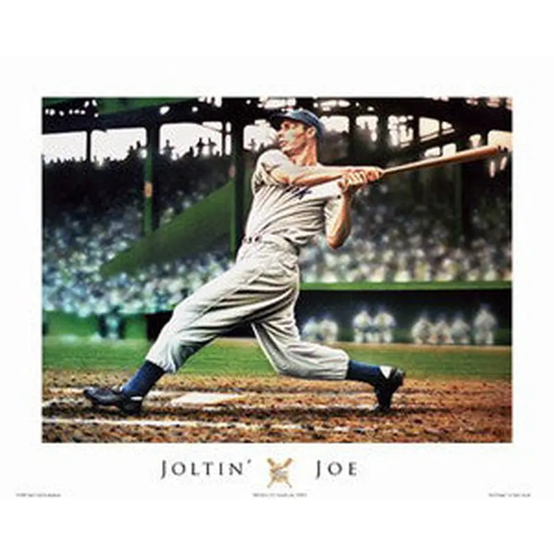 Joe DiMaggio "Joltin' Joe" Art Print by Darryl Vlasak - ISI 2008