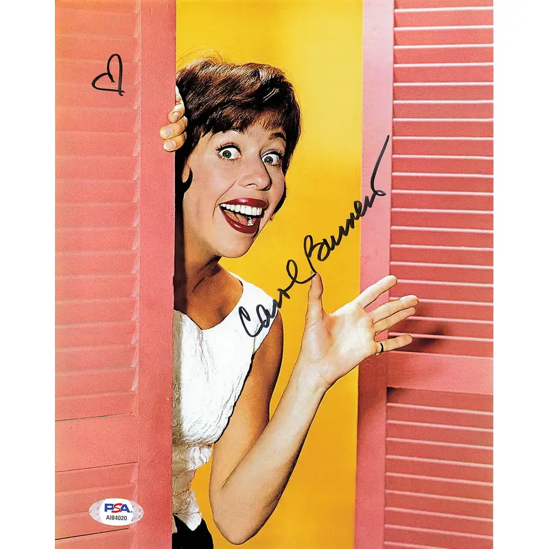 Carol Burnett signed 8x10 photo PSA/DNA Autographed