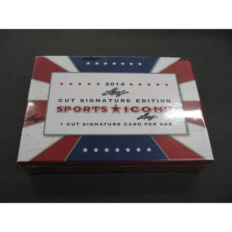 2014 Leaf Cut Signature Sports Icons Box (Hobby)