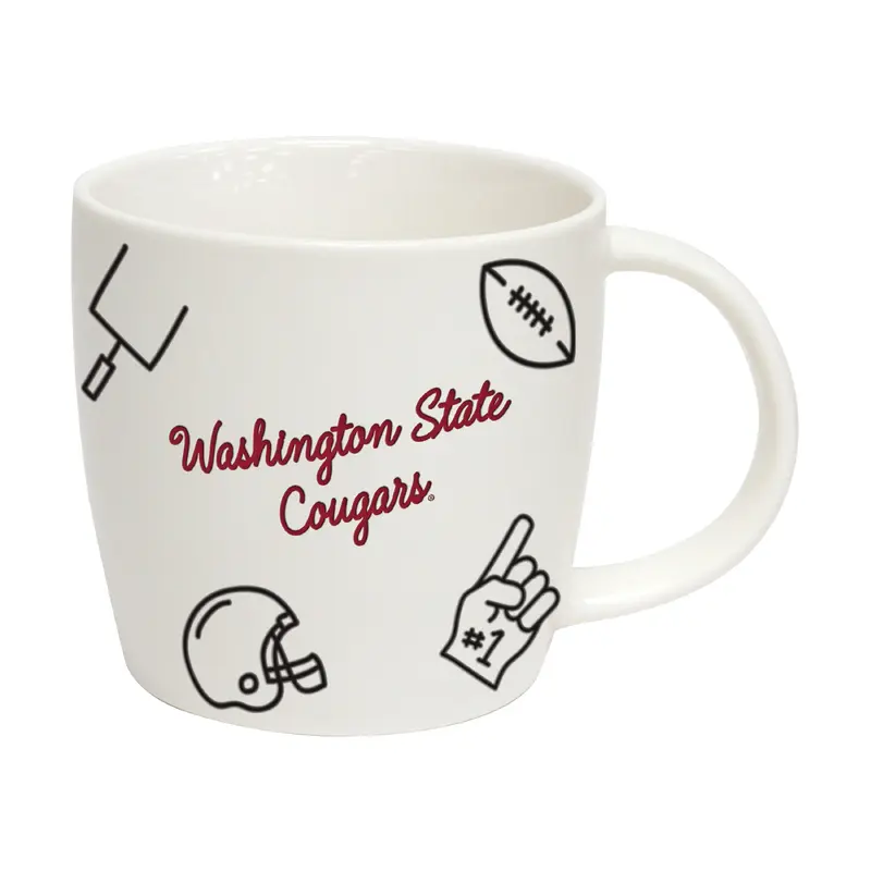 Washington State 18oz Playmaker Mug
