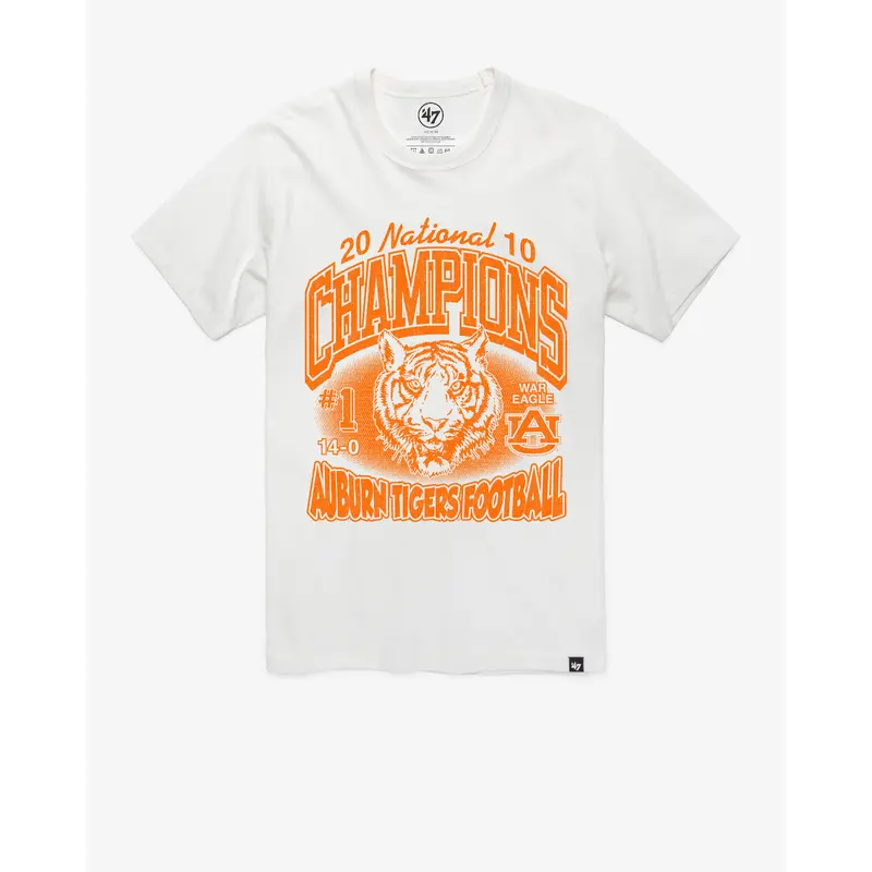 AUBURN TIGERS MONOCHROME '47 FRANKLIN TEE