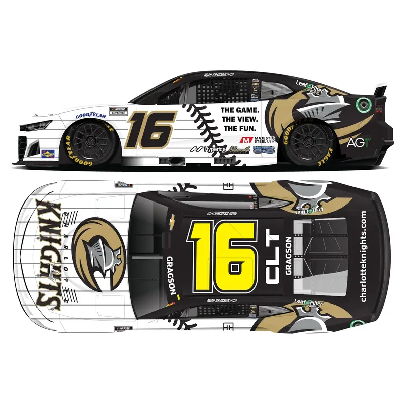 Noah Gragson #16 Charlotte Knights Nascar Diecast
