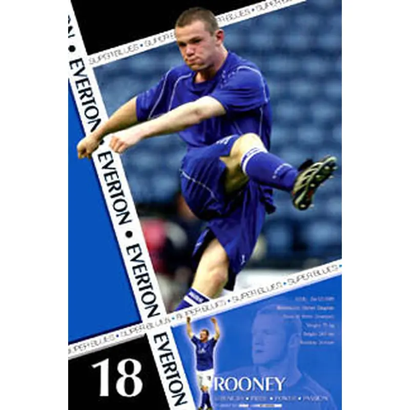 Wayne Rooney "Everton Action" - U.K. 2003