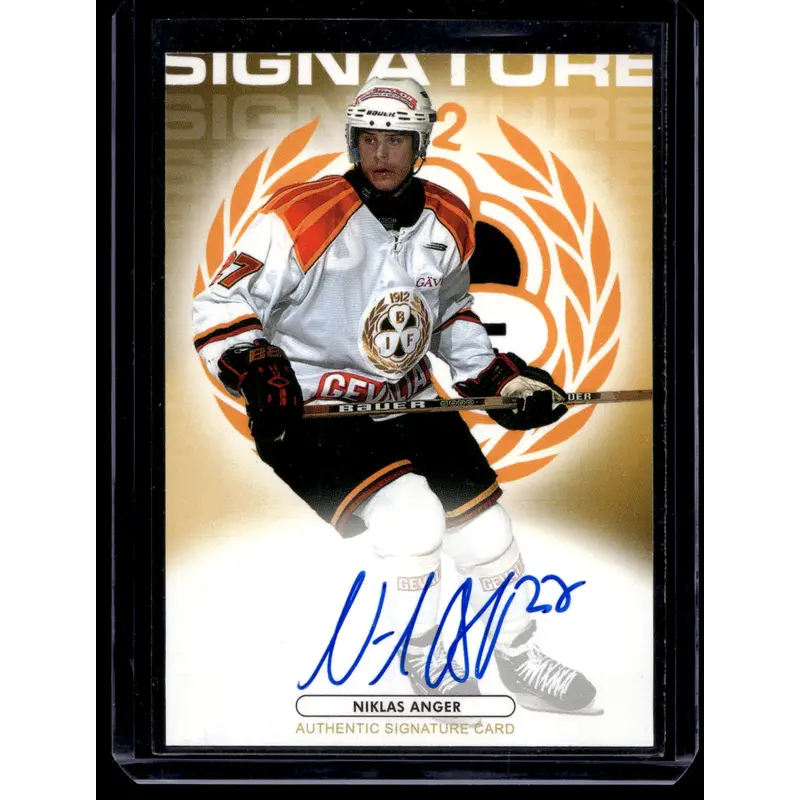 2003-04 SHL Signatures - Niklas Anger