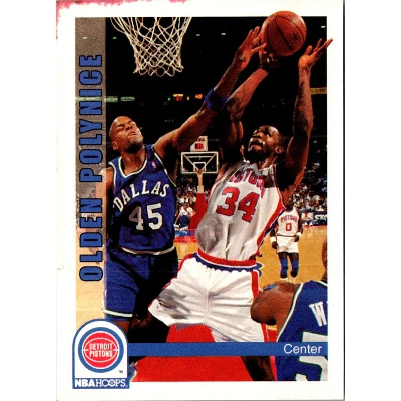 1992 Hoops Olden Polynice #383