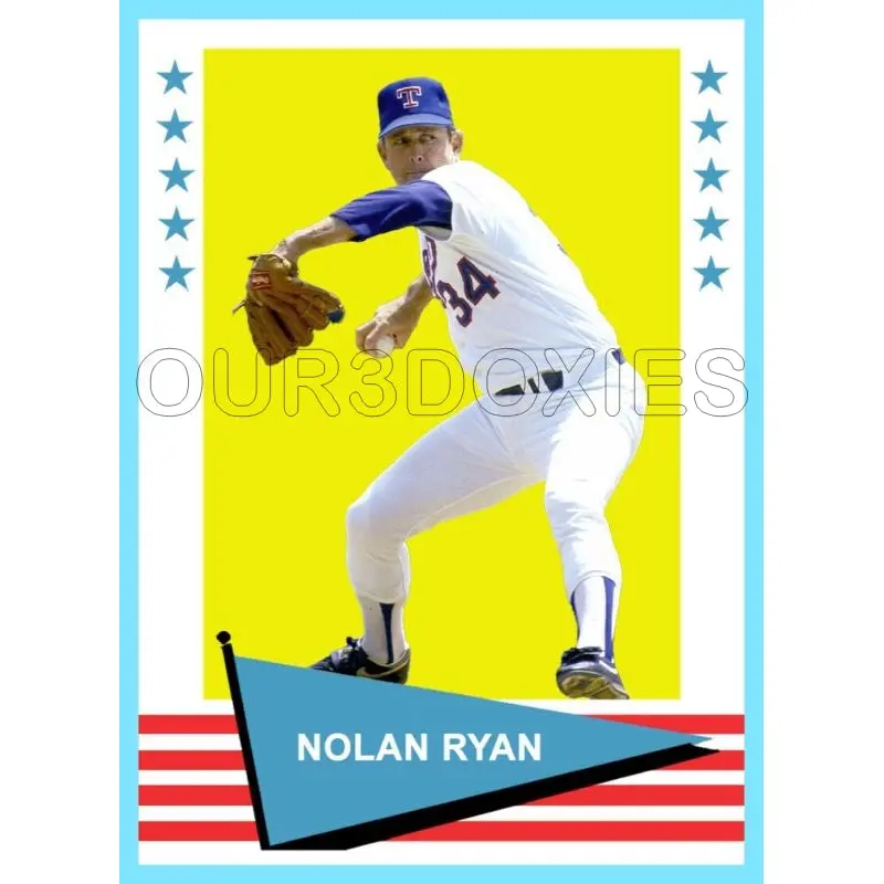 Nolan Ryan 1961 Fleer Custom Card - 4227