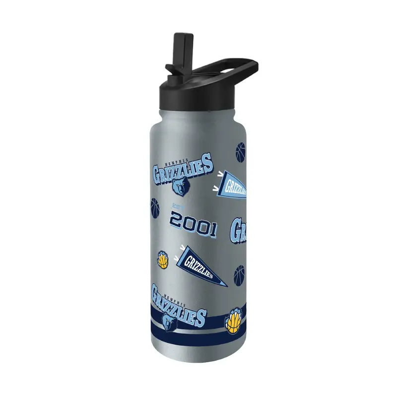 Memphis Grizzlies 34oz TJX Native Quencher Bottle