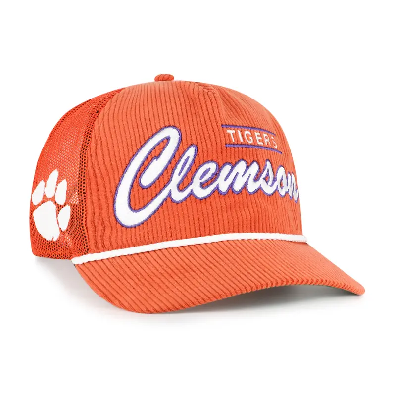 CLEMSON TIGERS DOUBLE HEADER MESH '47 HITCH RF RELAXED FIT
