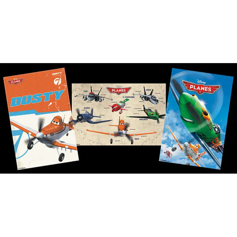 Disney PLANES Official Three-Poster Combo - Trends International 2013