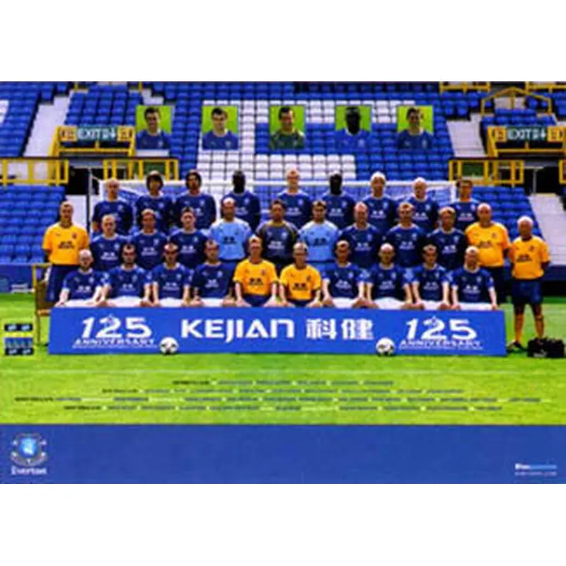 Everton F.C. Team Portrait Poster - GB Posters 2004