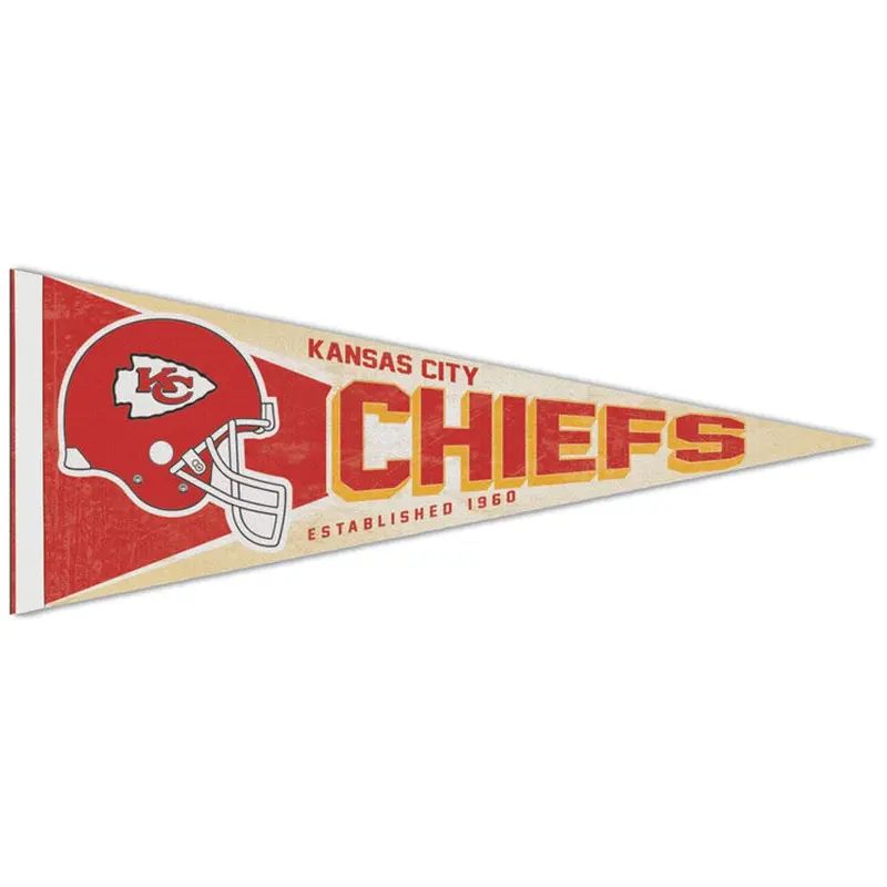 Kansas City Chiefs NFL Retro Style Premium Felt Collector's Pennant - Wincraft Inc.