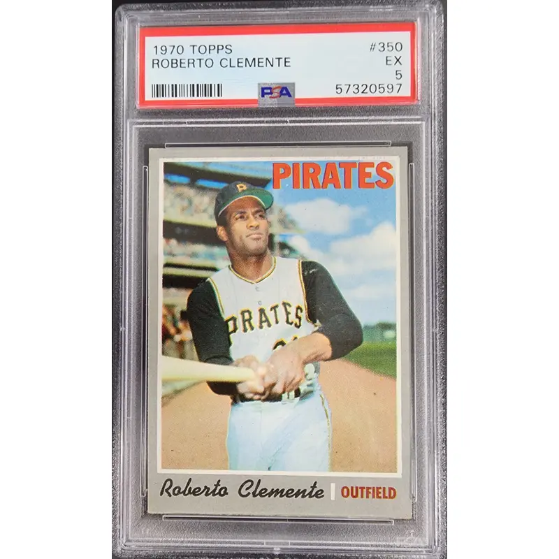 Roberto Clemente 1970 Topps #350 PSA 5 EX