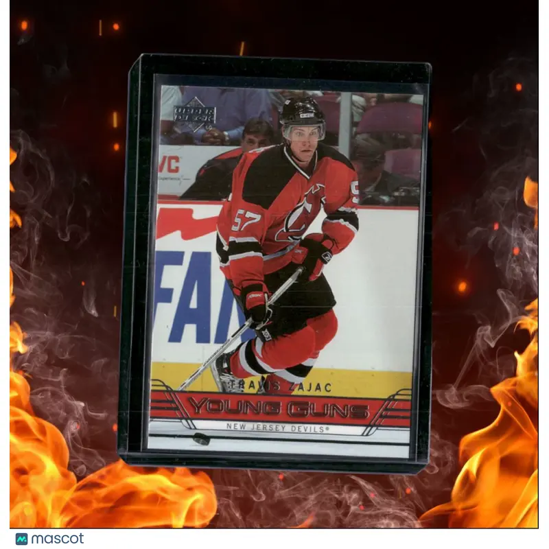 2006-07 Upper Deck Travis Zajac Young Guns Rookie #225