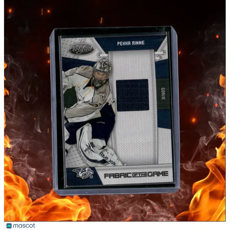 2010-11 Panini Certified Pekka Rinne Fabric of the Game Jersey 048/250 #PER