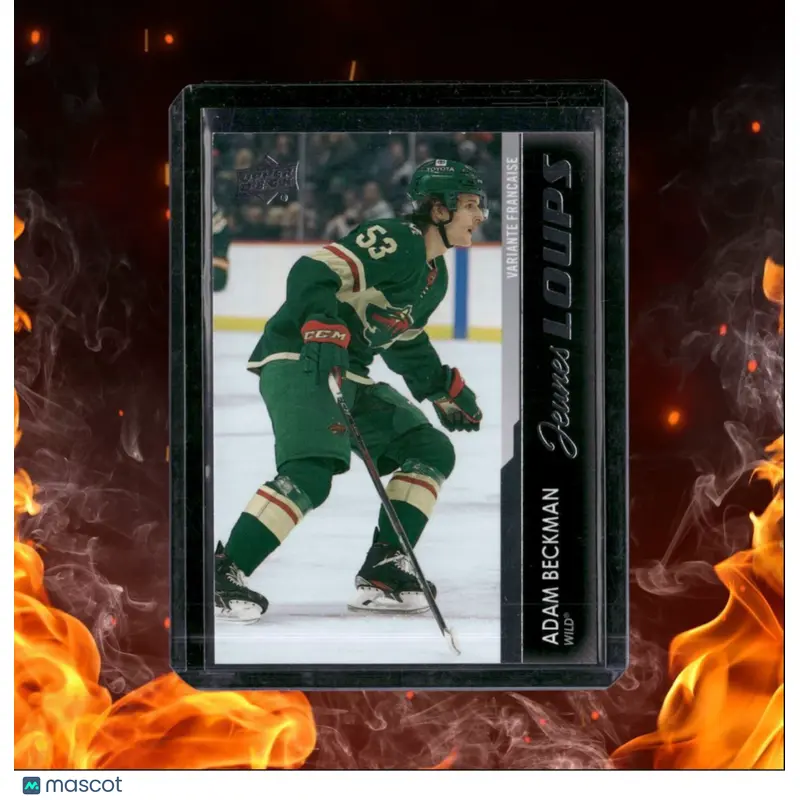 2021-22 Upper Deck Adam Beckman French Young Guns Rookie #733