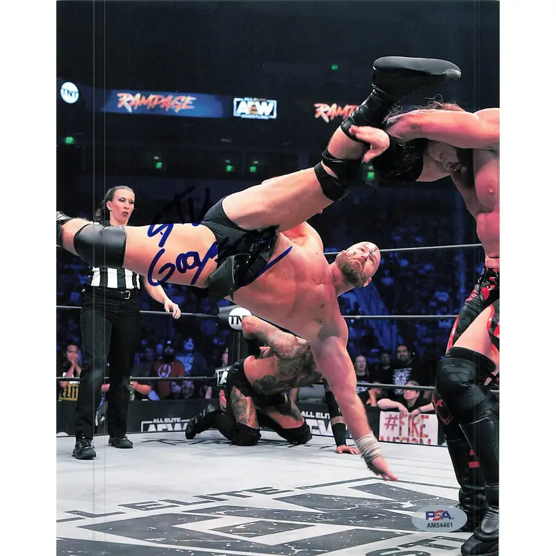 STU GRAYSON signed 8x10 photo PSA/DNA AEW Autographed Wrestling