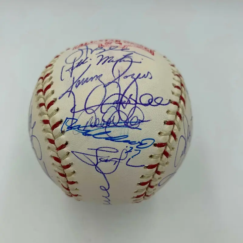 Derek Jeter Mariano Rivera Ichiro Signed 2004 All Star Game Signed Baseball MLB