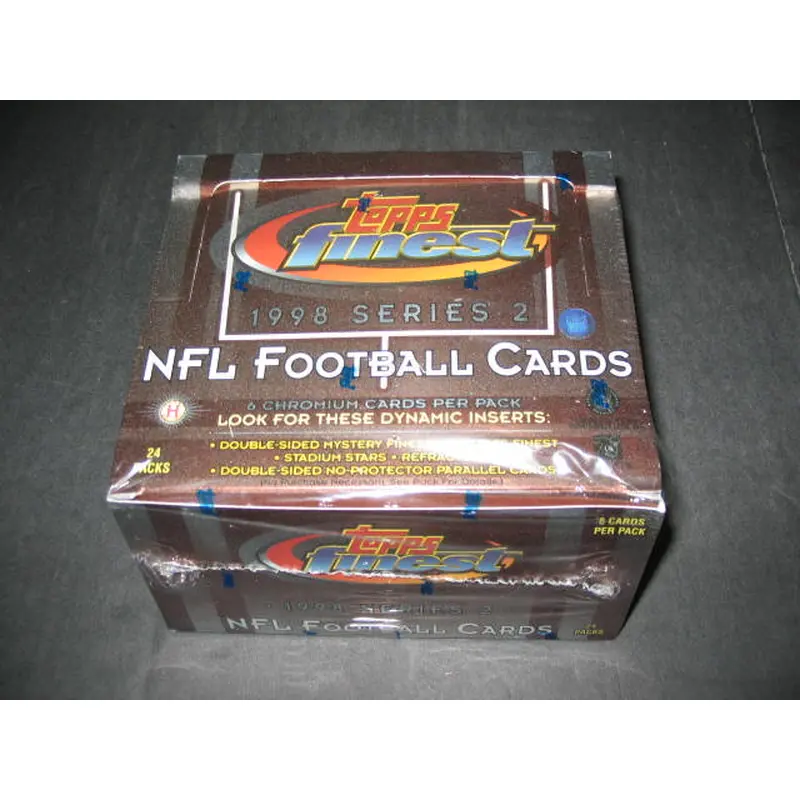 1998 Topps Finest Football Series 2 Box (Hobby)