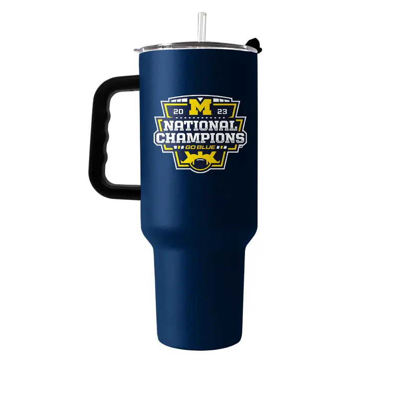 Michigan 2023 CFP National Champions 40oz PC Tumbler