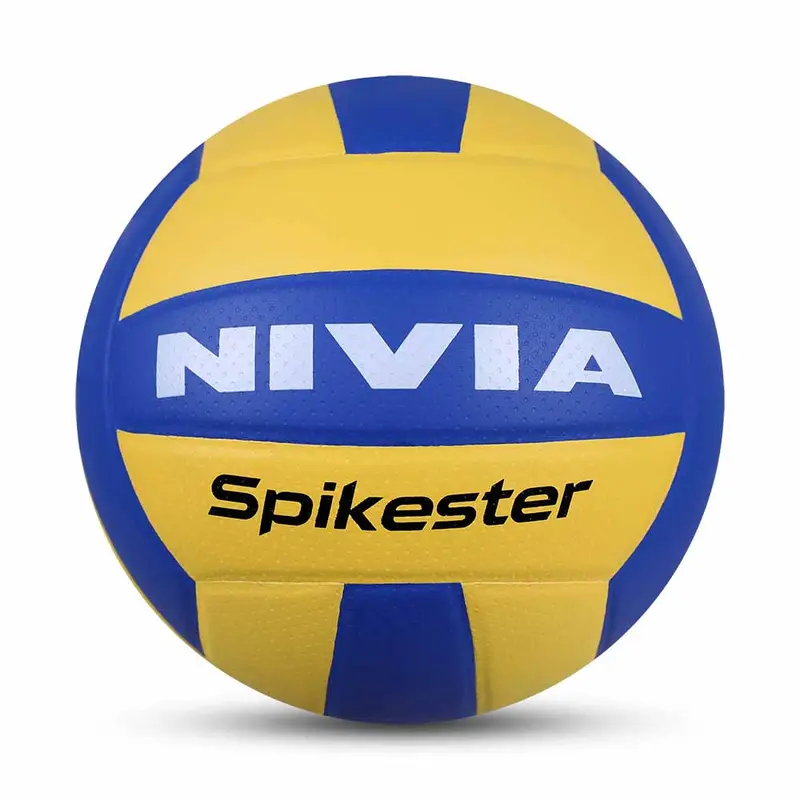 NIVIA SPIKESTER, 18 Panels, PU (Polyurethane) Volleyball | Kibi Sports