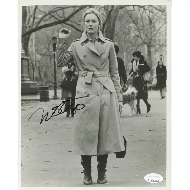 Meryl Streep Kramer vs. Kramer Authentic Signed 8x10 Photo JSA #AX48192